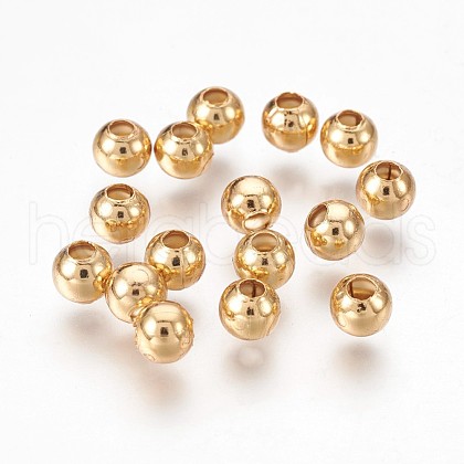 304 Stainless Steel Beads X-STAS-P220-05G-01-1