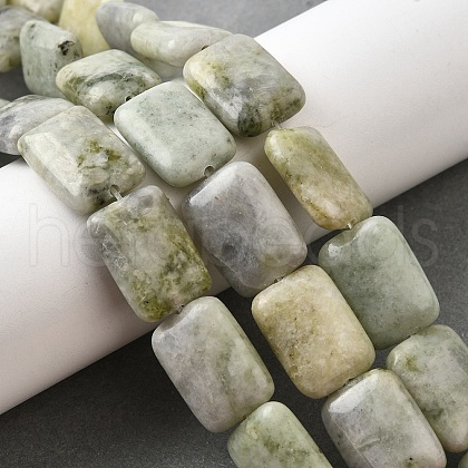 Natural Xinyi Jade/Chinese Southern Jade Beads Strands G-S386-A17-1