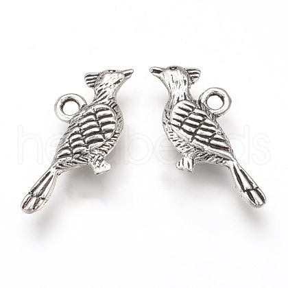 Tibetan Style Alloy Pendants TIBEP-T002-30AS-RS-1