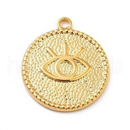 Ion Plating(IP) 304 Stainless Steel Pendants STAS-P312-19G-1