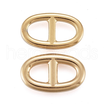 Ion Plating(IP) Stainless Steel Connector Charms X-STAS-F247-03-G-1