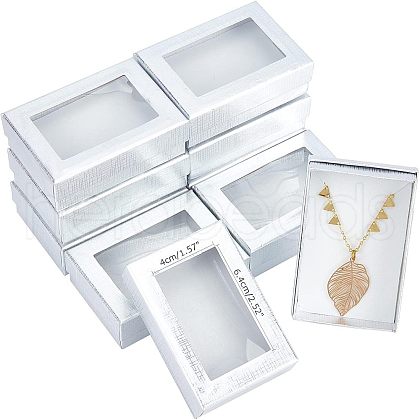 Rectangle Valentines Day Presents Packages Cardboard Jewelry Set Boxes CBOX-NB0001-03-1