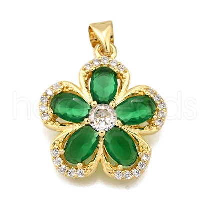 Glass Pendants KK-K401-46B-G-1