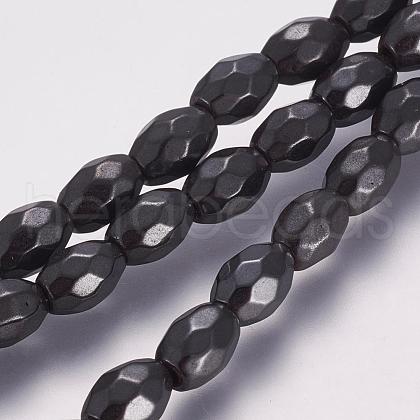 Magnetic Hematite Beads Strands G-P314-04-A-1