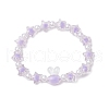 6Pcs 6 Colors Transparent Acrylic Beads Stretch for Women BJEW-JB11736-3