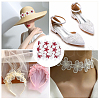 Flower Polyester Eyelash Lace Trim Ribbon OCOR-WH20003-03B-03-6