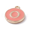 (Defective Closeout Sale Border damaged) Golden Plated Alloy Enamel Charms ENAM-XCP0001-20O-4