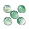 Natural Green Onyx Agate Cabochons G-K348-07A-01-1