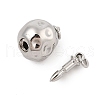 Brass Box Clasps KK-L223-006P-2
