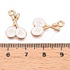 Alloy Enamel Pendants ENAM-T020-61C-3
