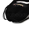 Rectangle Printed Velvet Cloth Packing Pouches ABAG-U006-03A-4