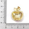 Brass Micro Clear Pave Cubic Zirconia Pendants KK-R230-07G-3