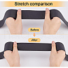 BENECREAT 10Yards 10 Colors Polyster Ultra Wide Thick Flat Elastic Band EC-BC0001-41-3