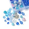 Mixed Styles Transparent Acrylic Beads MACR-FS0001-60-3