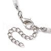 Glass Bead Necklaces for Women NJEW-JN04672-5