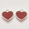 Epoxy Resin Pendants RESI-S386-003E-1