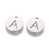 201 Stainless Steel Charms STAS-Q201-T051-A-1