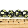 Handmade Silver Sand Lampwork Beads Strands LAMP-A003-01B-4
