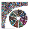   1670Pcs 10 Colors Glass Seed Beads SEED-PH0002-25-7