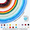 AHADERMAKER 20 Strand 20 Colors Glass Beads Strands GLAA-GA0001-65-2