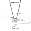 Vintage Stainless Steel Pendant Street Style Personality Exaggerated Necklaces UN6144-2-2