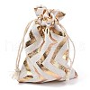 Christmas Theme Cotton Fabric Cloth Bag X-ABAG-H104-B05-1