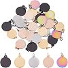 Unicraftale PVD Vacuum Plating 304 Stainless Steel Charms STAS-UN0017-15-6