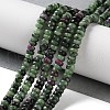 Natural Ruby in Zoisite Beads Strands G-K343-C37-01-1