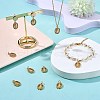 10Pcs Rack Plating Brass Micro Pave Clear Cubic Zirconia Pendants ZIRC-SZ0004-07-5