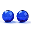 Transparent Blow High Borosilicate Glass Globe Beads X-GLAA-T003-09F-2