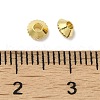 Rack Plating Brass Spacer Beads KK-P246-05G-3