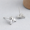 Simple and Elegant S925 Sterling Silver Insects Stud Earrings YF0930-2-2