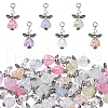 30Pcs Glass Pendant PALLOY-PH01669-1