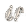 Non-Tarnish 304 Stainless Steel Pendants STAS-I307-553P-2
