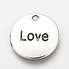 Tibetan Style Alloy Pendants TIBEP-Q078-23AS-NR-4