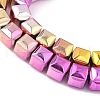 Electroplated Synthetic Non-magnetic Hematite Beads Strands G-A263-H01-05-3