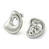 Rack Plating Brass Earrings EJEW-S222-01P-D-2
