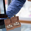 Rectangle Vintage Wood Ring Storage Boxes CON-WH0087-85B-7