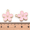 Alloy Enamel Pendants PALLOY-S133-014C-3
