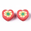 Handmade Polymer Clay Beads CLAY-N011-013C-2