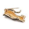 Alloy Enamel Brooch Pin for Clothes Backpack JEWB-Q030-36G-02-3