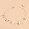 Brass Cable Chain Charm Bracelets for Women WG5EDD2-05-1
