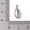 304 Stainless Steel Pendants STAS-U046-01D-P-3