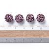 DIY Polymer Clay Grade A Rhinestone Pave Disco Ball Beads X-RB-H258-10MM-212-5