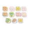 Opaque Resin Cabochons RESI-K043-09-1