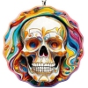 Skull Acrylic Hanging Ornaments PW-WGDCB05-01-5