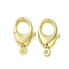 Brass Lobster Claw Clasps KK-B089-35G-1