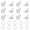 Unicraftale 20Pcs 304 Stainless Steel Leverback Earring Findings DIY-UN0055-88-1