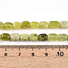 Natural Xiuyan Jade Beads Strands G-N346-04A-12-5