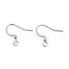 Tarnish Resistant 316 Surgical Stainless Steel Earring Hooks X-STAS-P220-13P-1